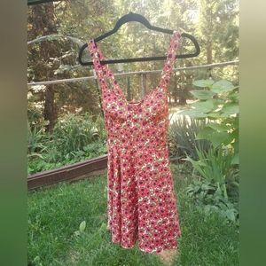 Forever 21 Poppy Red A-Line Sweetheart Tank Dress!